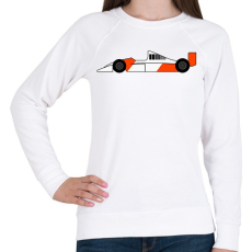 PRINTFASHION Forma 1 car - Női pulóver - Fehér