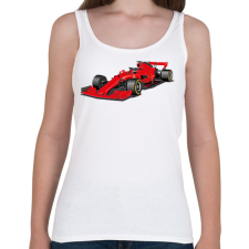 PRINTFASHION Forma 1 - Női atléta - Fehér női trikó