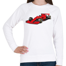 PRINTFASHION Forma 1 - Női pulóver - Fehér