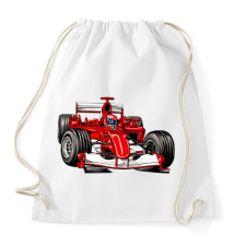 PRINTFASHION Forma 1 - Sportzsák, Tornazsák - Fehér tornazsák
