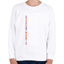 PRINTFASHION Forma 1 Versenyzők - Gyerek pulóver - Fehér gyerek pulóver, kardigán
