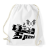 PRINTFASHION Formula One Speed F1 - Sportzsák, Tornazsák - Fehér
