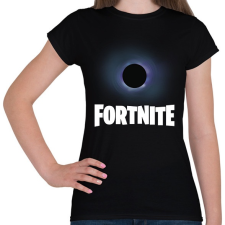 PRINTFASHION Fortnire Black Hole - Női póló - Fekete női póló
