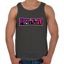 PRINTFASHION Fortnite10 - Férfi atléta - Sötétszürke atléta, trikó