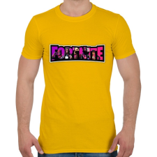 PRINTFASHION Fortnite10 - Férfi póló - Sárga férfi póló