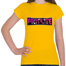 PRINTFASHION Fortnite10 - Női póló - Sárga női póló