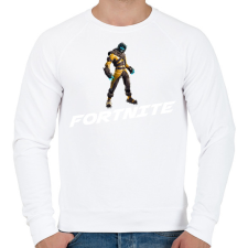 PRINTFASHION Fortnite 01 - Férfi pulóver - Fehér férfi pulóver, kardigán