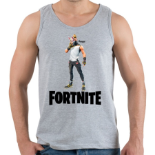 PRINTFASHION Fortnite #4 /Black/ - Férfi atléta - Sport szürke atléta, trikó