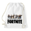 PRINTFASHION Fortnite #5 /Black/ - Sportzsák, Tornazsák - Fehér