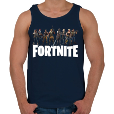 PRINTFASHION Fortnite #5 - Férfi atléta - Sötétkék