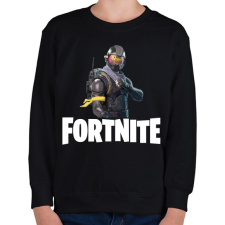 PRINTFASHION Fortnite #6 - Gyerek pulóver - Fekete gyerek pulóver, kardigán
