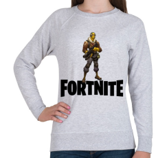 PRINTFASHION Fortnite #7 /Black/ - Női pulóver - Sport szürke