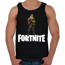 PRINTFASHION Fortnite #7 - Férfi atléta - Fekete atléta, trikó