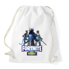 PRINTFASHION Fortnite battle royale 2 - Sportzsák, Tornazsák - Fehér