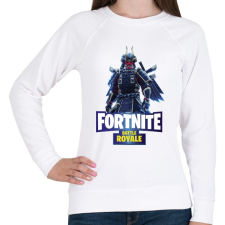 PRINTFASHION Fortnite battle royale shogun - Női pulóver - Fehér női pulóver, kardigán