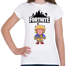 PRINTFASHION Fortnite Beef Boss - Női póló - Fehér