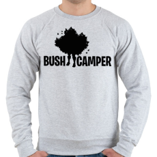 PRINTFASHION Fortnite Bush Camper - Férfi pulóver - Sport szürke