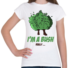 PRINTFASHION Fortnite Bush Tee - Női póló - Fehér női póló