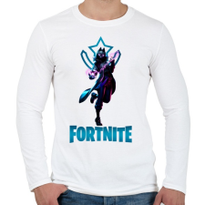 PRINTFASHION Fortnite: Catalyst - Férfi hosszú ujjú póló - Fehér férfi póló
