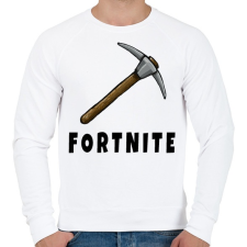 PRINTFASHION Fortnite csákány - Férfi pulóver - Fehér férfi pulóver, kardigán