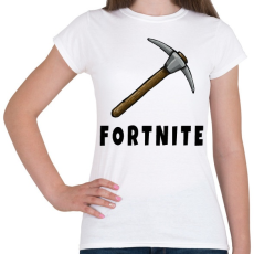 PRINTFASHION Fortnite csákány - Női póló - Fehér