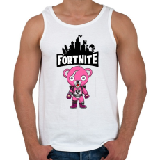 PRINTFASHION Fortnite Cuddle team leader - Férfi atléta - Fehér