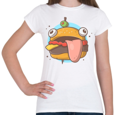 PRINTFASHION fortnite Durr Burger - Női póló - Fehér