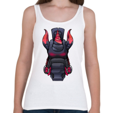 PRINTFASHION Fortnite egyszarvú - Női atléta - Fehér