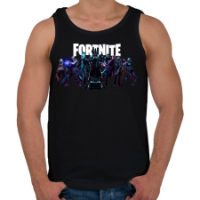 PRINTFASHION Fortnite - Férfi atléta - Fekete atléta, trikó
