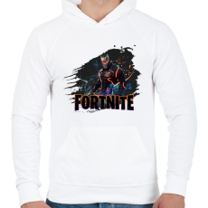 PRINTFASHION Fortnite - Férfi kapucnis pulóver - Fehér