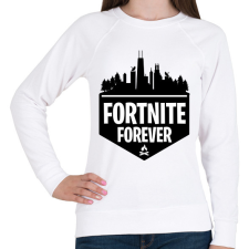 PRINTFASHION Fortnite forever póló - Női pulóver - Fehér női pulóver, kardigán