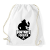 PRINTFASHION Fortnite Forever - Raven (Fekete) - Sportzsák, Tornazsák - Fehér