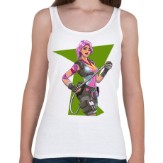 PRINTFASHION Fortnite girl - Női atléta - Fehér