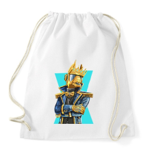 PRINTFASHION Fortnite Golden Lama - Sportzsák, Tornazsák - Fehér tornazsák