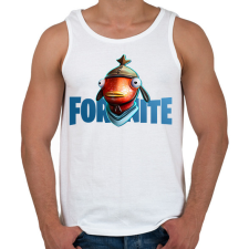 PRINTFASHION Fortnite hal - Férfi atléta - Fehér atléta, trikó