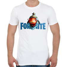 PRINTFASHION Fortnite hal - Férfi póló - Fehér férfi póló