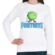 PRINTFASHION Fortnite Hide  - Női pulóver - Fehér női pulóver, kardigán