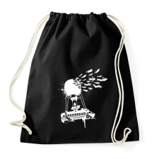 PRINTFASHION Fortnite Jump - Sportzsák, Tornazsák - Fekete tornazsák