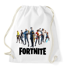 PRINTFASHION Fortnite karakterek - Sportzsák, Tornazsák - Fehér tornazsák