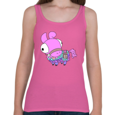 PRINTFASHION Fortnite láma pasztell - Női atléta - Rózsaszín