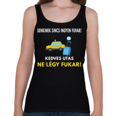 PRINTFASHION Fortnite Llama Logó - Fehér - Női atléta - Fekete