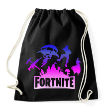 PRINTFASHION fortnite logó 3 - Sportzsák, Tornazsák - Fekete tornazsák