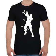 PRINTFASHION Fortnite - Make It Rain - Férfi póló - Fekete