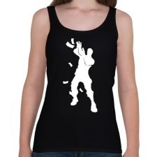 PRINTFASHION Fortnite - Make It Rain - Női atléta - Fekete női trikó