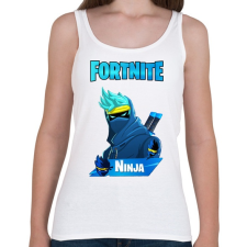 PRINTFASHION Fortnite Ninja  - Női atléta - Fehér női trikó