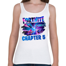 PRINTFASHION Fortnite - Női atléta - Fehér női trikó