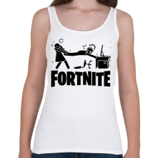 PRINTFASHION Fortnite - Női atléta - Fehér