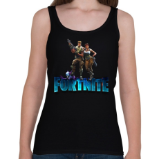 PRINTFASHION fortnite  - Női atléta - Fekete