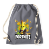 PRINTFASHION Fortnite Peely - Sportzsák, Tornazsák - Grafitszürke