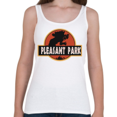PRINTFASHION Fortnite Pleasant Park - Női atléta - Fehér